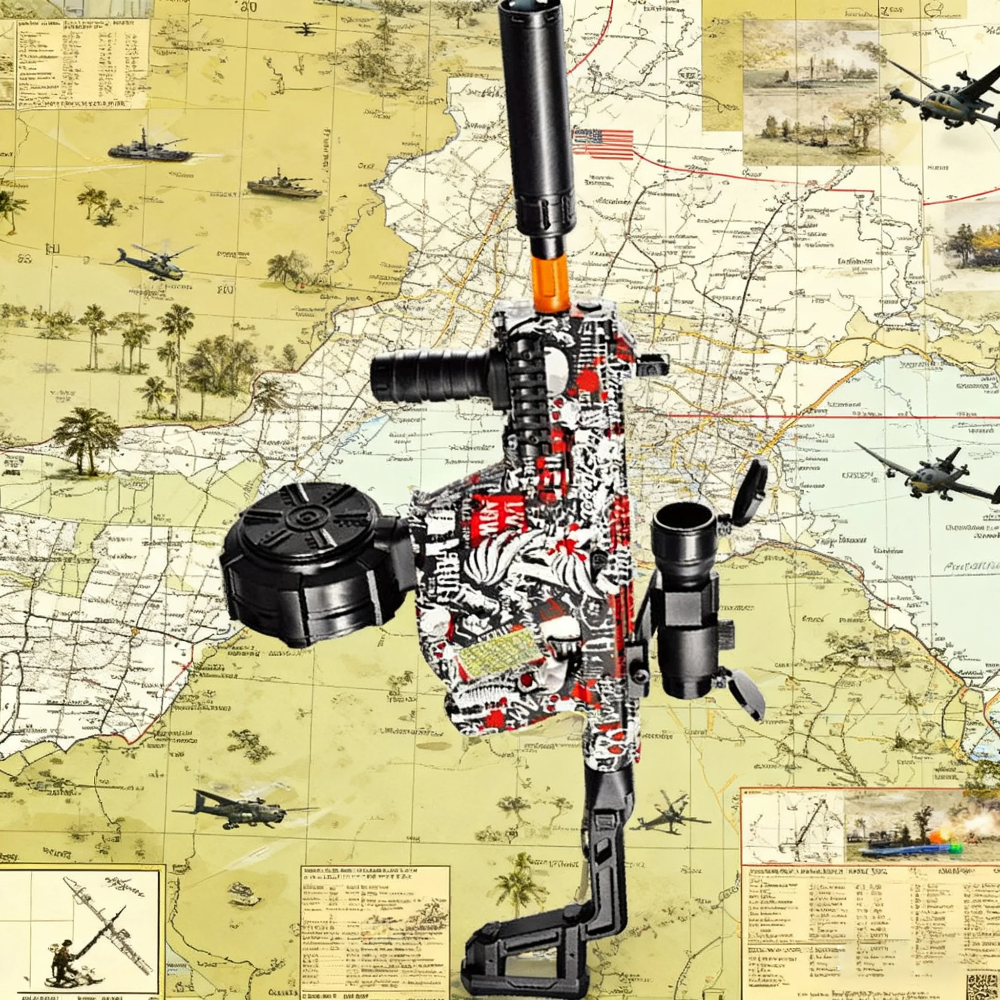 Pistola blaster de gel de longo alcance, até 30m, 7.4v, bola de gel elétrica automática com 500 rodadas, brinquedo de combate ao ar livre totalmente automático, presentes