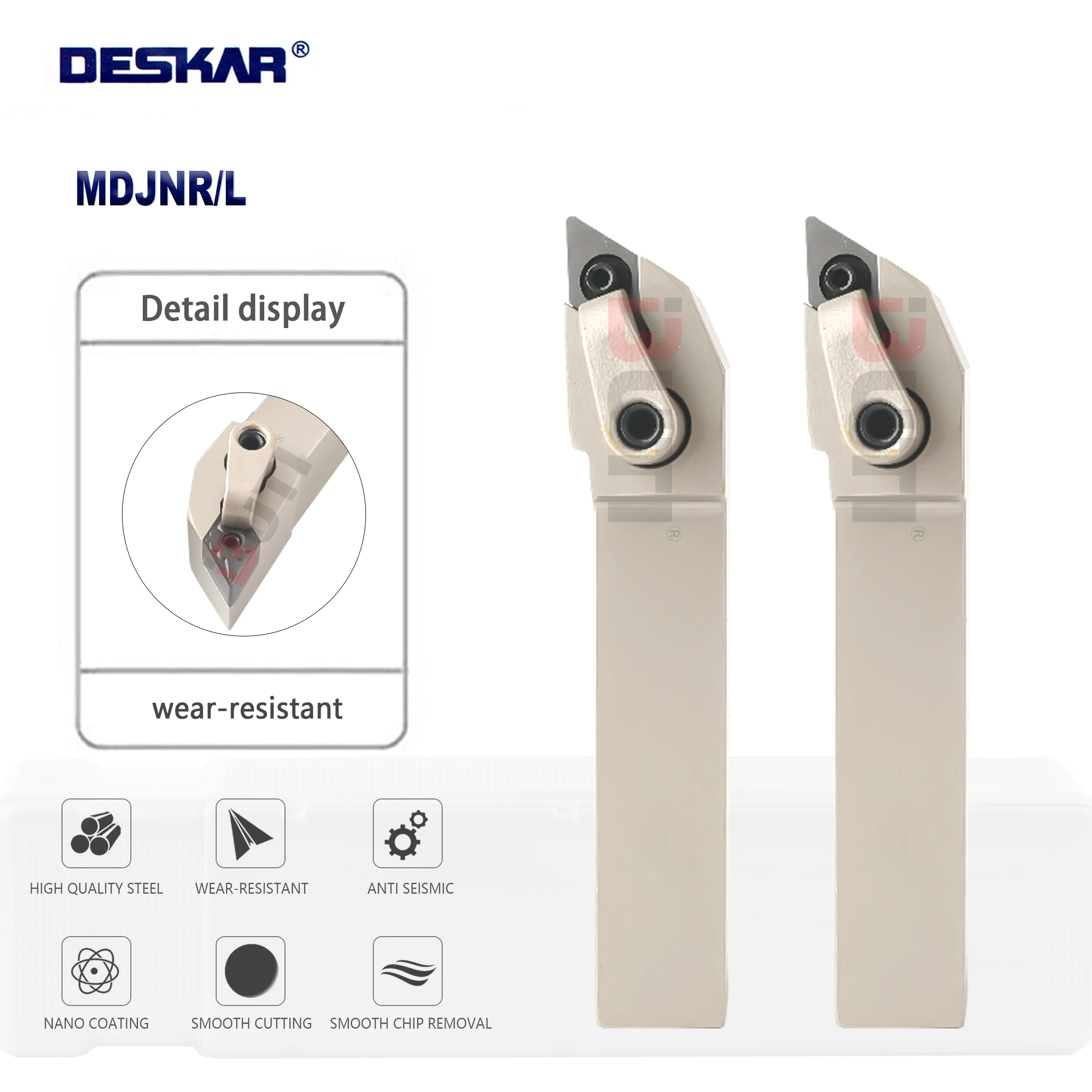 

MDJNL/MDJNR1616H11 2020K11 2020K15 External Turning Cutter Numerical Control Lathe White Blade Holder Cutting Tools MDJNL/MDJNR