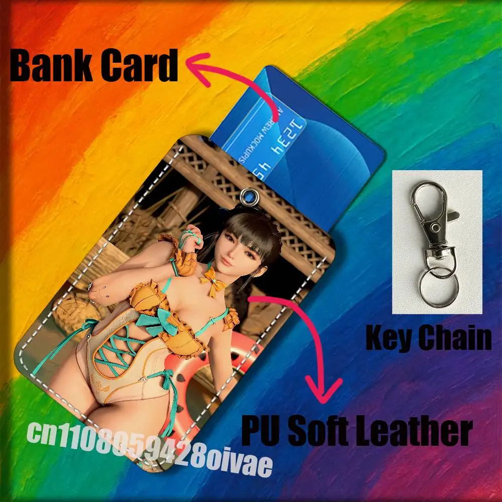 حامل بطاقات ألعاب إيف ستيلار بليد متعدد الاستخدامات للبطاقات الائتمانية والبنكية وحقيبة اليد وبطاقة الحافلة وحامل البطاقات الغذائية وغطاء الجيب وحلية وسلسلة مفاتيح