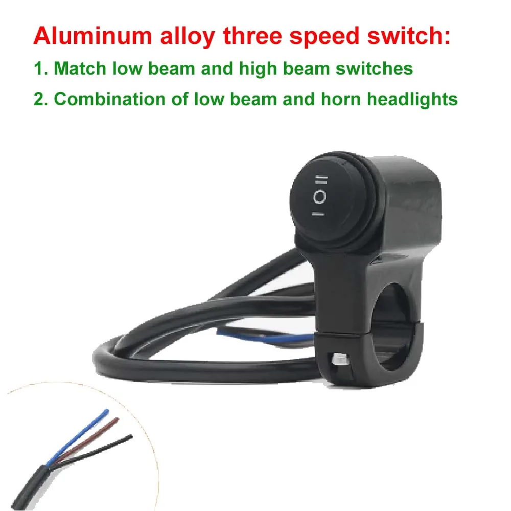 Lithium Battery Headlights For Electric Bicycles, With Cut-Off Line, Anti Glare Single Lamp, Improved Electric Skateboard Lamp