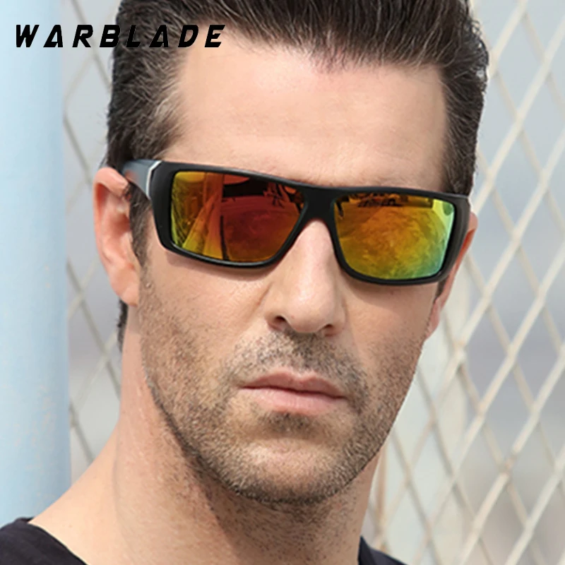 

Luxury Designer Polarized Square Sport Sunglasses For Men Women Vintage Driving Shades Travel Goggles UV400 Gafas De Sol Hombre