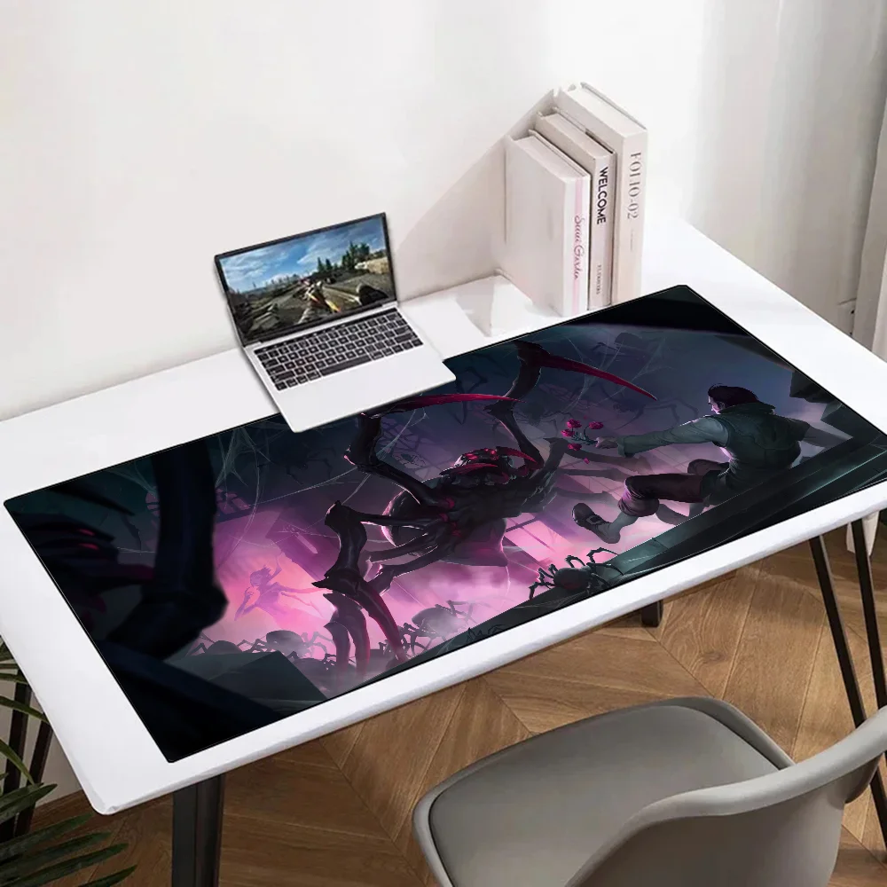 Elise League Of Legends Mousepad Mouse Mat Desk Mat With Pad Gaming Accessories Prime Gaming XXL Keyboard Pad Padding Mat