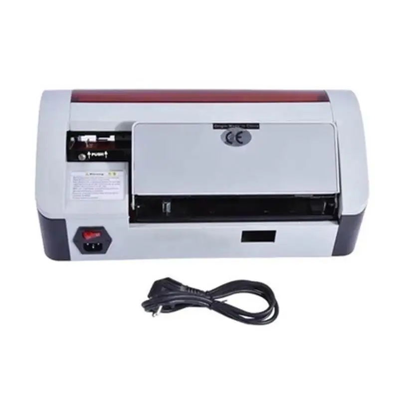 Electric Paper Trimmer Desktop Semi-Automatic Business Name Card Cutter Cutting Machine AC 220V/50HZ SSB-001 90x54mm