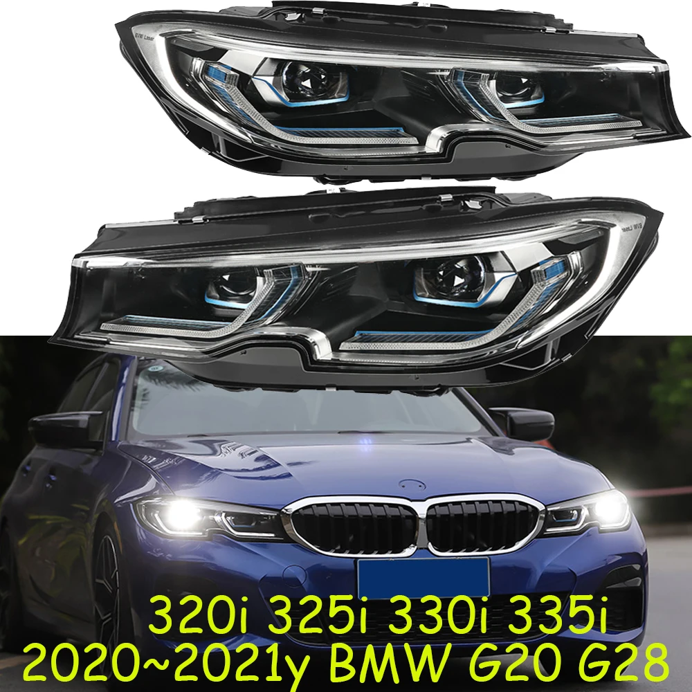 Car bumper headlamp G20 G28 headlight 320 325 330 335 2020~2022y All in LED DRL headlamp G20 G28 daytime running light fog