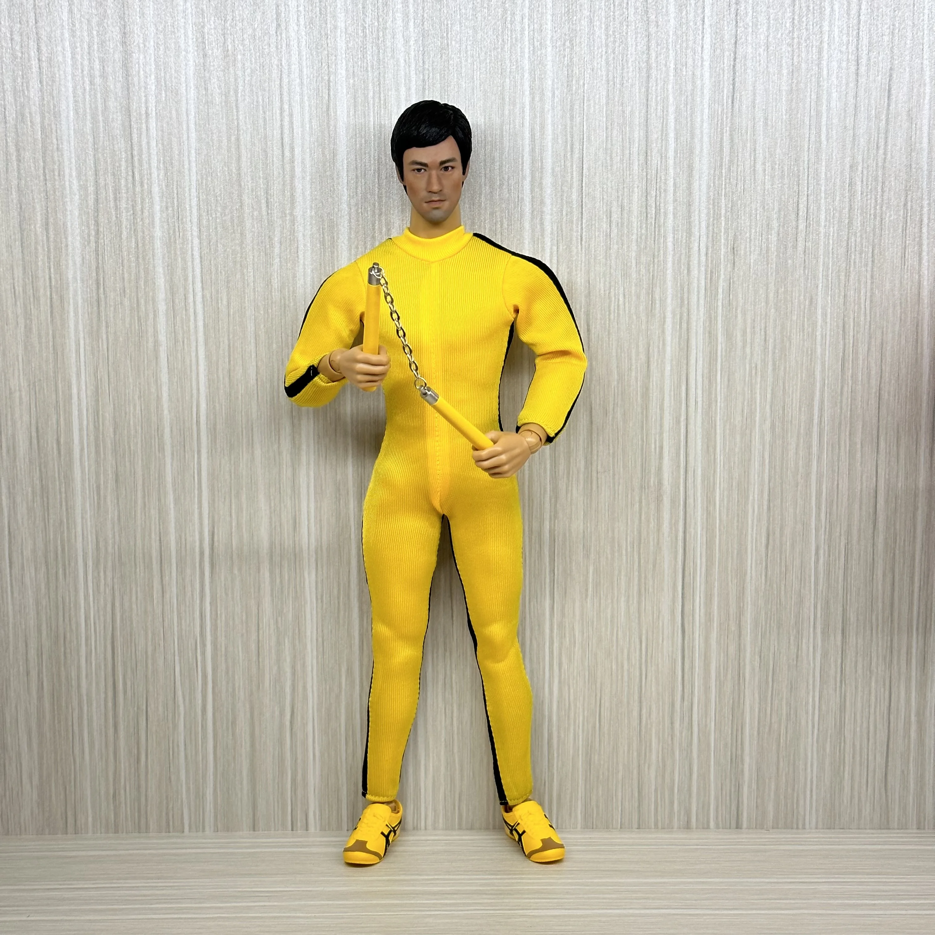 

ZYTOYS масштаб 1/6, костюм Брюса Кунг-Фу Ли, набор скульптурой головы тела, обувь монахини, аксессуары для самостоятельного изготовления, 12-дюймовые фигурки героев