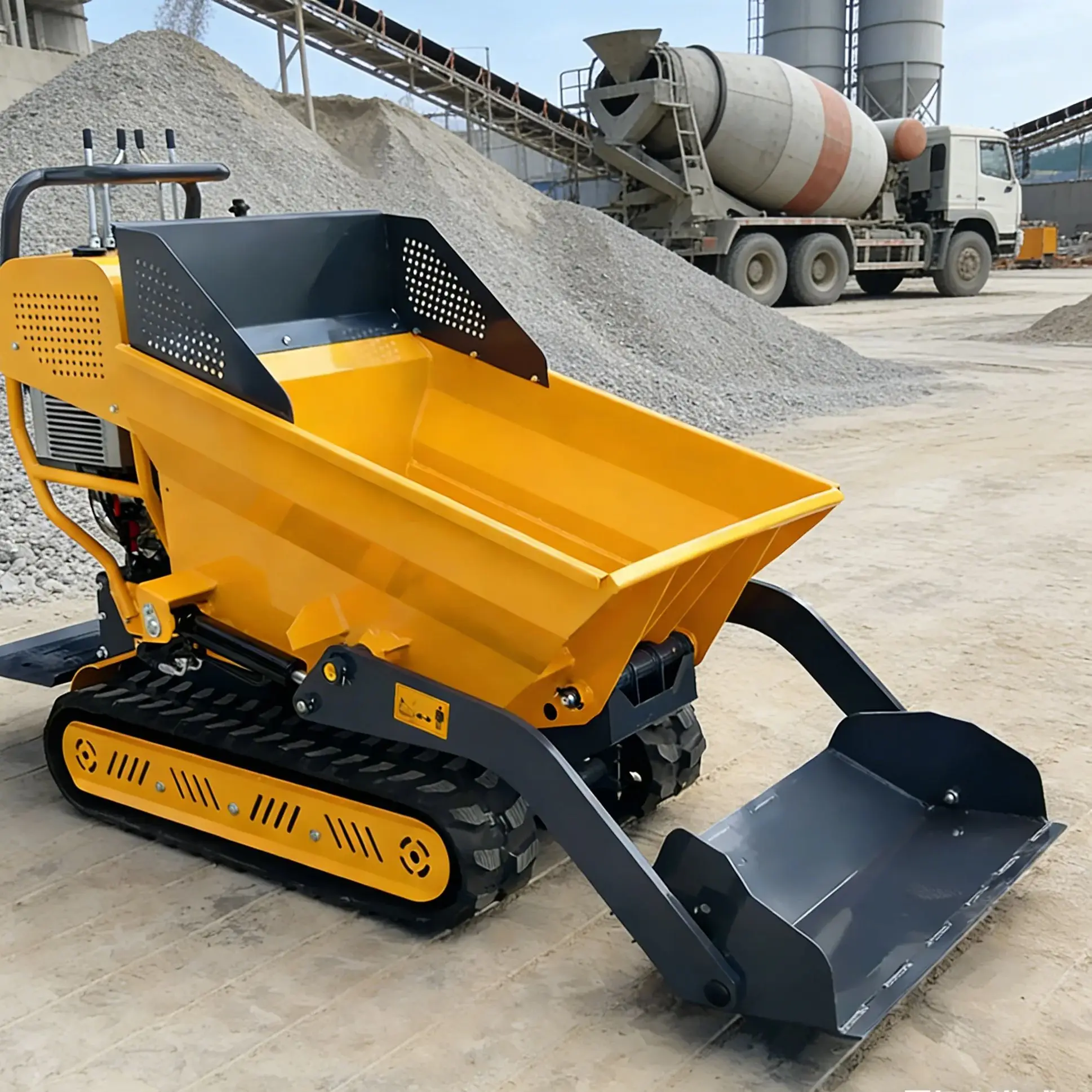 Custonized Mini Skid Steer Loader China Manufacturer Small  Ton Fast Delivery Loader for Sale S