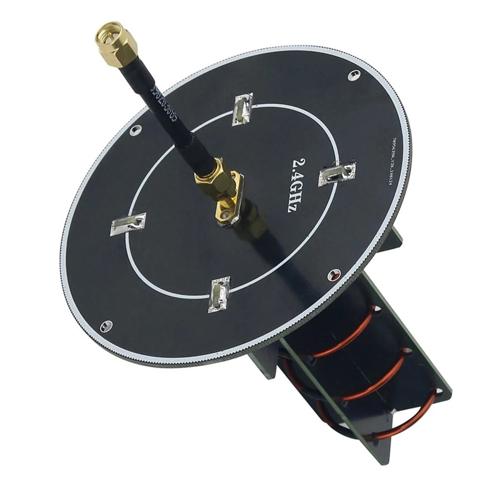 2 4GHz 13dBi Directional for antenna Lefthanded Spiral Circular Polarized Sinistral for Long Distance for fpv Remote Operation