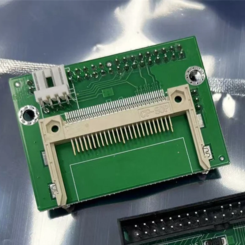 Kartu adaptor CF ganda untuk IDE kartu SSD Flash kompak untuk kartu adaptor HDD SSD Laptop 3.5 inci IDE