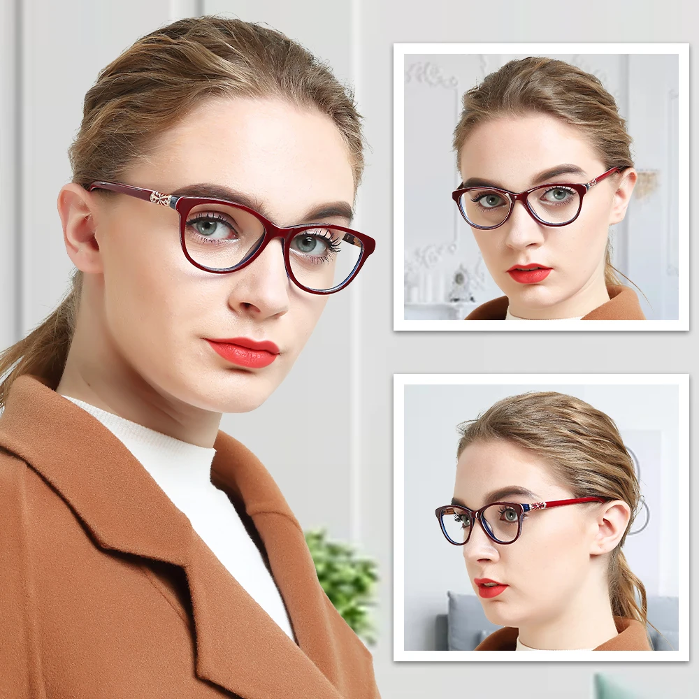 OCCI CHIARI High Quality Acetate Glasses Men Retro Vintage Prescription Glasses Women Optical Spectacle Frame Round OC7205