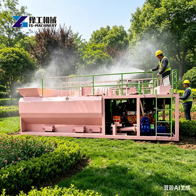 customized Hydroseeder Abrasion Resistance Hydroseeding Equipment Seed Grass Hydroseeding Machine Spray Seeder Slope Protection