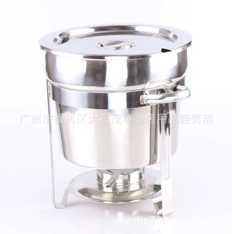 

7L 11L Stainless Steel Self-service Soup Stove Can Be Equipped with Electric Heating Plate