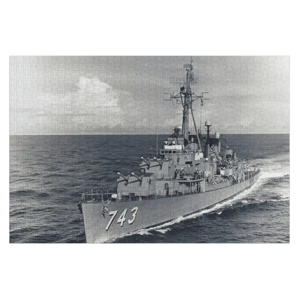 

USS SOUTHERLAND (DDR-743) SHIP'S STORE Jigsaw Puzzle Scale Motors Photo Personalized Gifts Personalised Puzzle