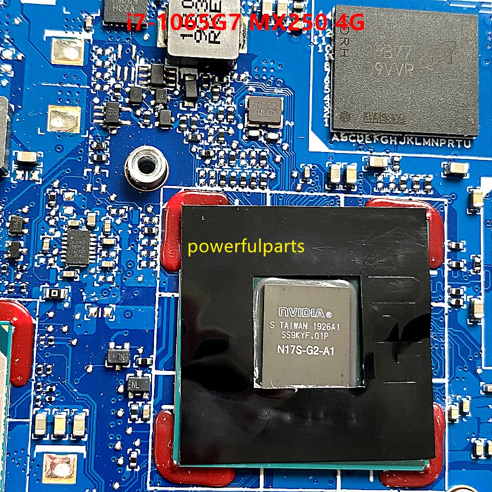 Imagem -05 - Laptop Motherboard para hp Pavilion 15-cs Dag7bmb68c0 I71065g7 Cpu Mx250 4g L67285601 Trabalhando Bem