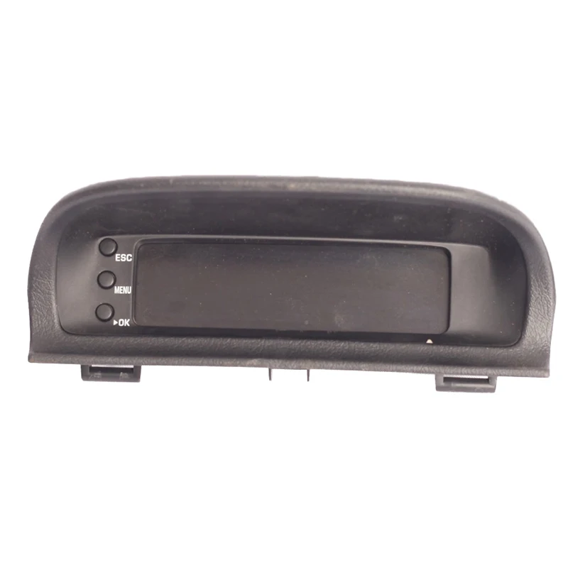 For Peugeot 307 Screen Frame Bezel, Dashboard Computer Monitor Cover Trim Panel For Central Console Navigation Radio Display view 3