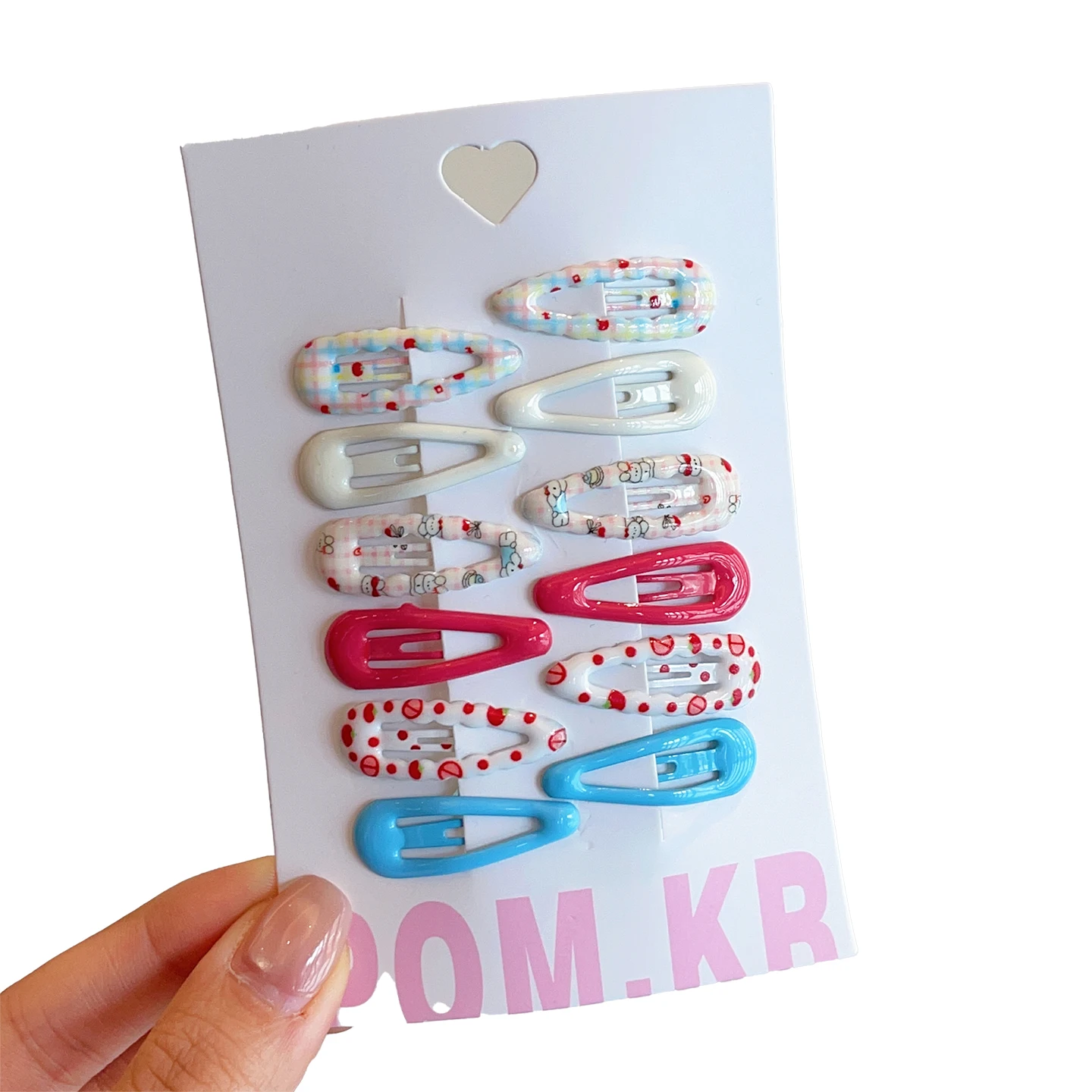 10 Teile/satz Neue Kinder Candy Farbe Plaid Ornament Haar Clips Baby Mädchen Nette Erdbeere Barrettes Haarnadeln Kinder Haar Zubehör – Detail 20