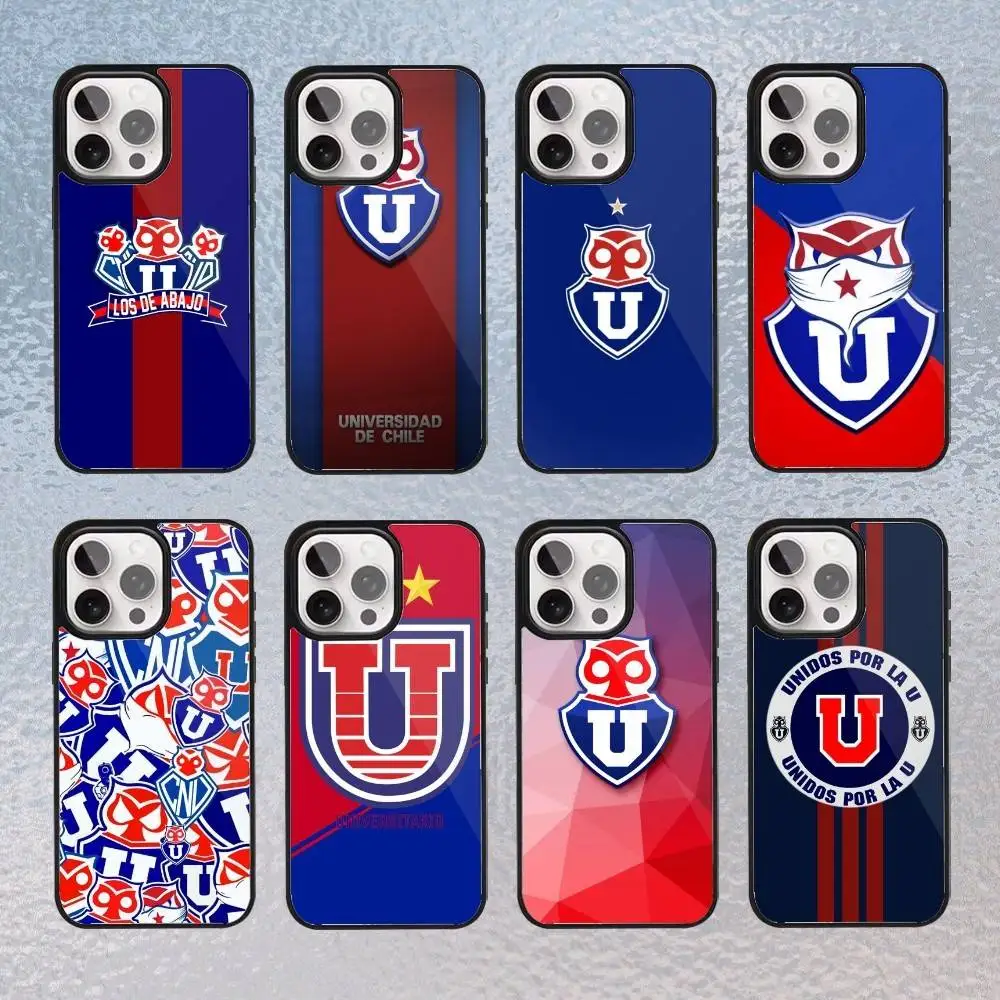 

C-Chile University Logo Phone Case For iPhone17,16,15,14,13,12,11 Plus,Pro Max Magnetic Magsafe Wireless Charging