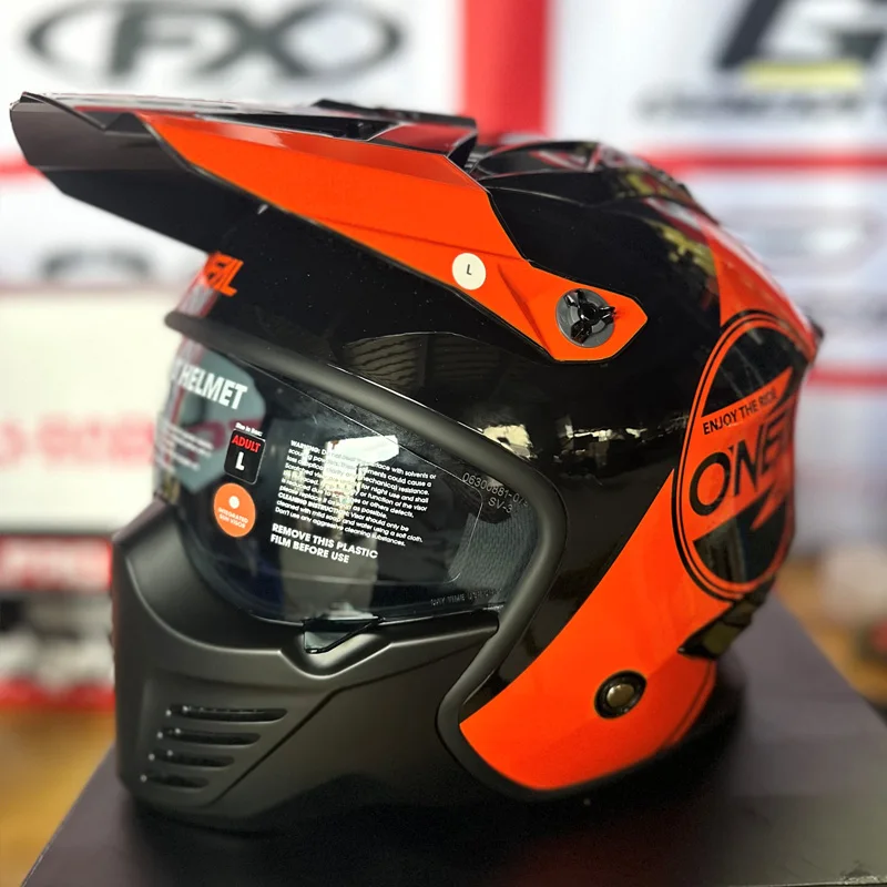 ONEAL Motorcycle Helmet Half helmet Cascos para moto DOT ECE Certification Racing off-road half-covered Casco motocross moto