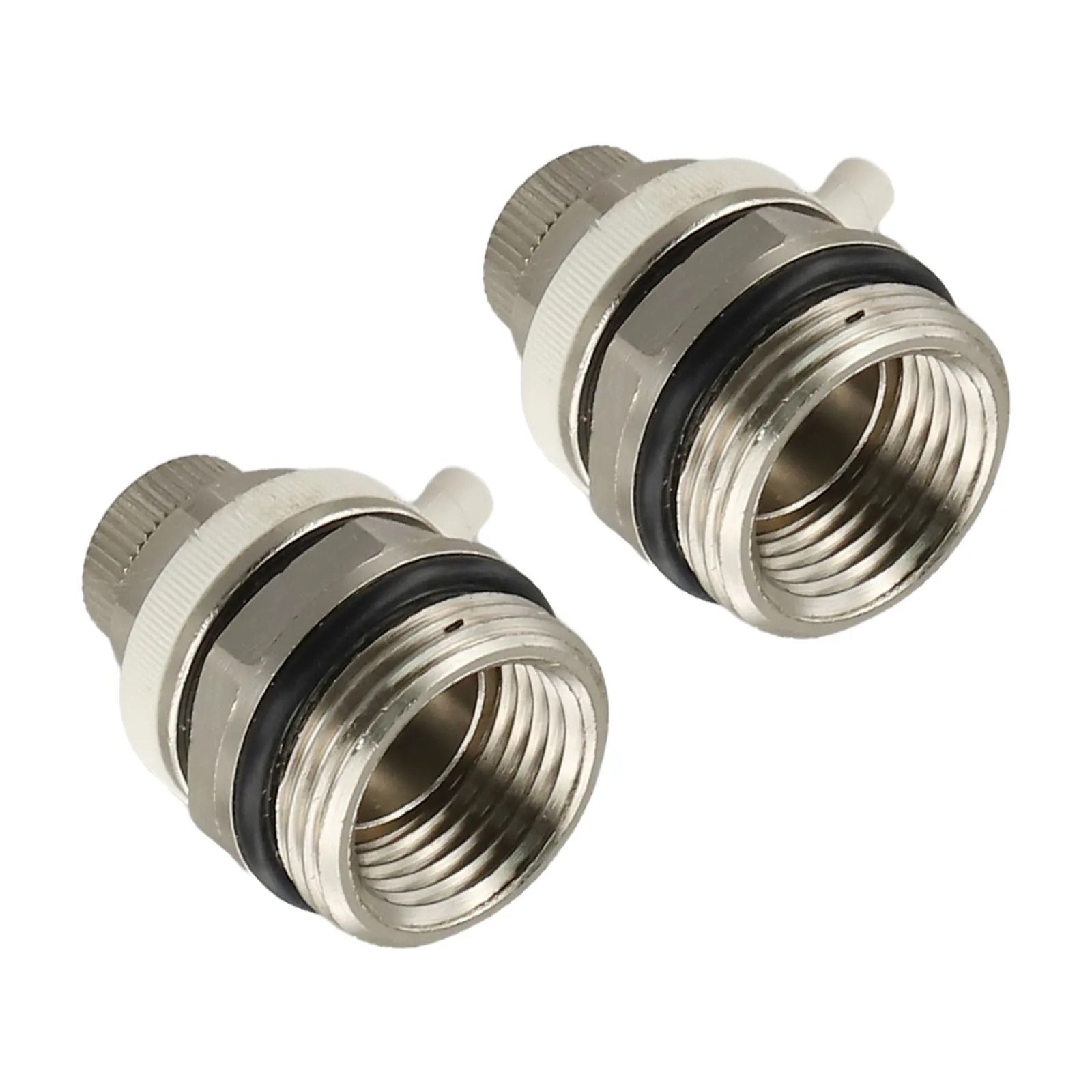 2Pcs 3/4 Inch Brass Automatic Bleed Valve Self Venting Air Radiator Valve For Heating System Boiler Easy Install Home Improvemen