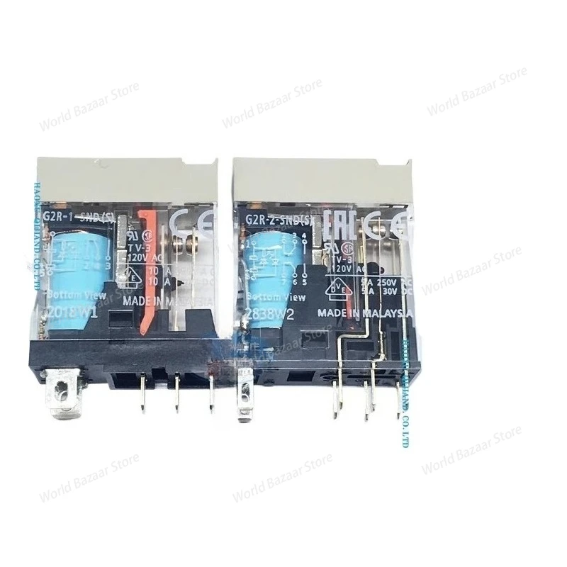 

10pcs STOCK Original Relay G2R-2-SN SND G2R-1-SND(S) 2-SNI(S) 24VDC G2R-1-12VDC G2R-2-24VDC G2R Relay G2R-1-24VDC