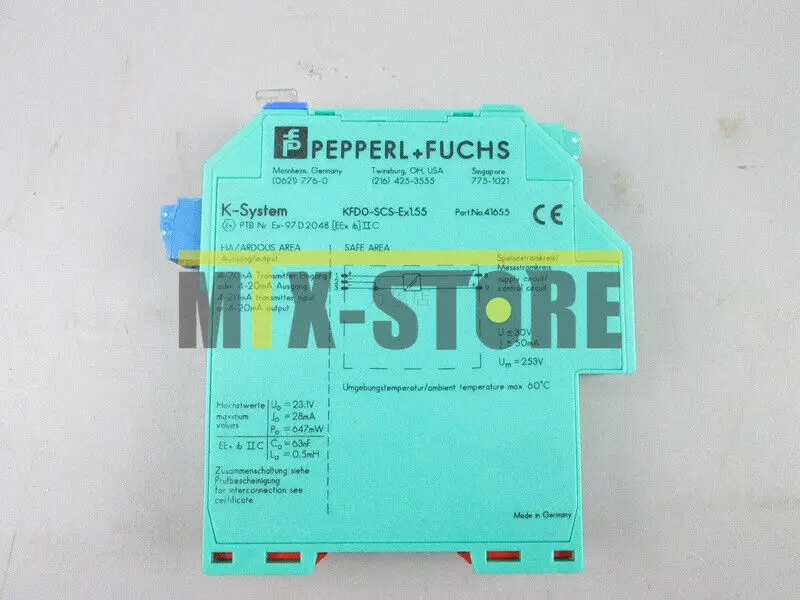 1pcs Brand New ones For Pepperl+Fuchs Fuchs barrier KFD0-SCS-EX1.55