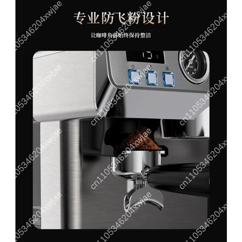 Cold BrewCoffeeMachine Built In Grinder Semi Automatic EspressoMakerSmallHouseholdCoffee Equipment With Pressure Relief Function
