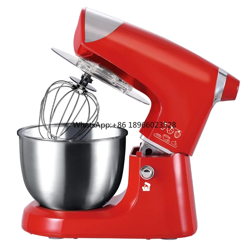 5L Stand Food Mixer Machine Blender Bread Dough Stand Egg Beater Stirring Whisk With Dough Hook Removable Bowl Food Mixer