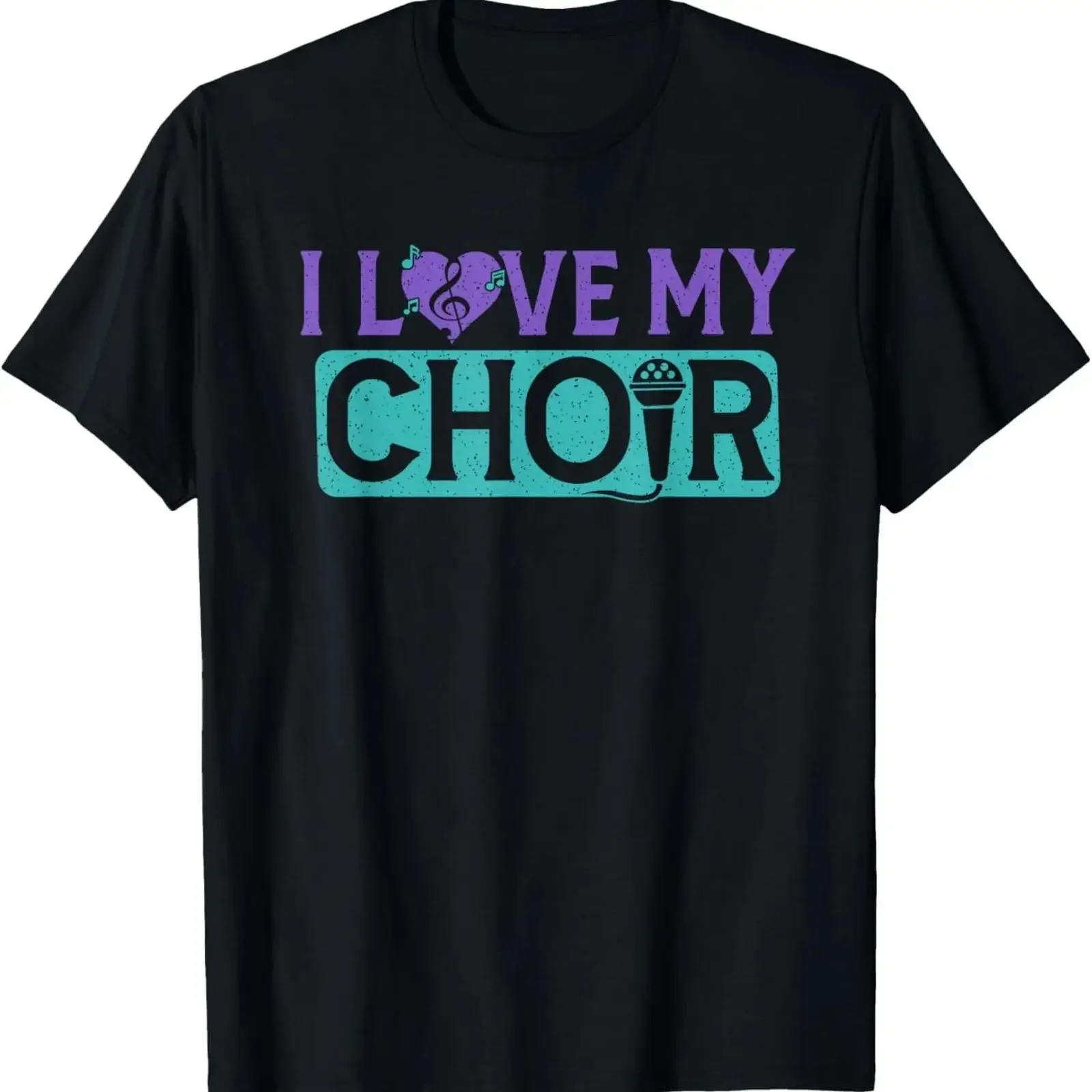 I Love My Choir Singer Director Music Group Teacher T Shirt vintage Washed Slightly Casual designer clothes fashion Stretched