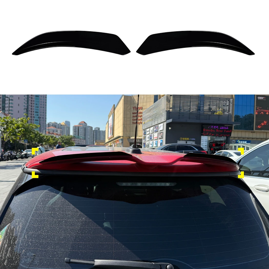 

Rear Top Wing Spoiler Roof Trunk Exterior Modification Accessories Glossy Black For BMW Mini Cooper JCW F55 F56 2014-2024
