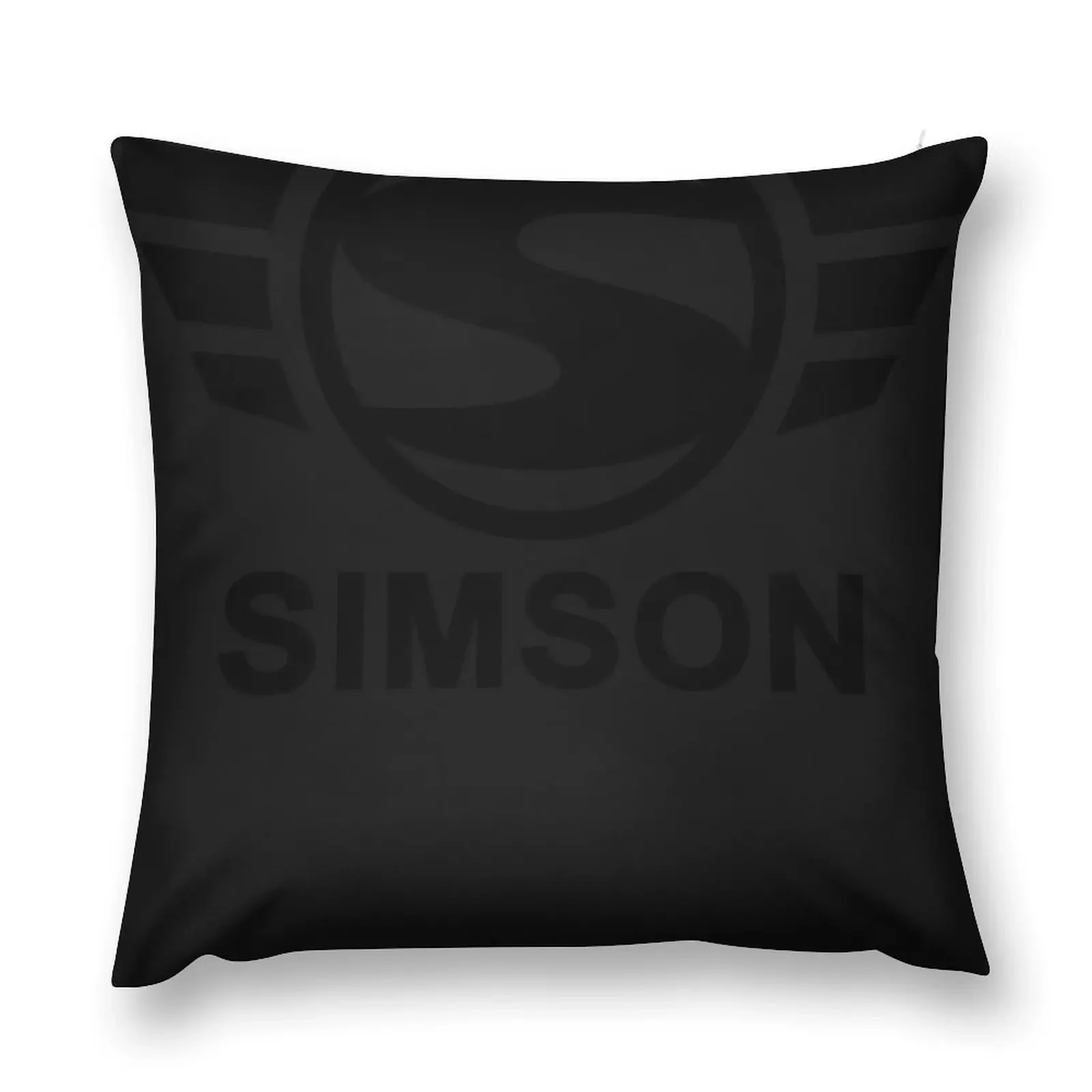 Simson Logo Throw Pillow Sofa Covers luxury home accessories pillow