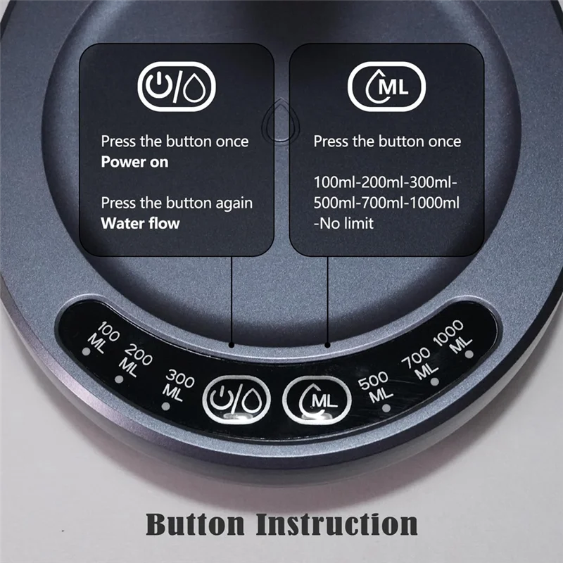 BAAN-gebotteld waterpomp Mineraalwaterdispenser Elektrische waterdispenser Automatische waterpomp Huishouden