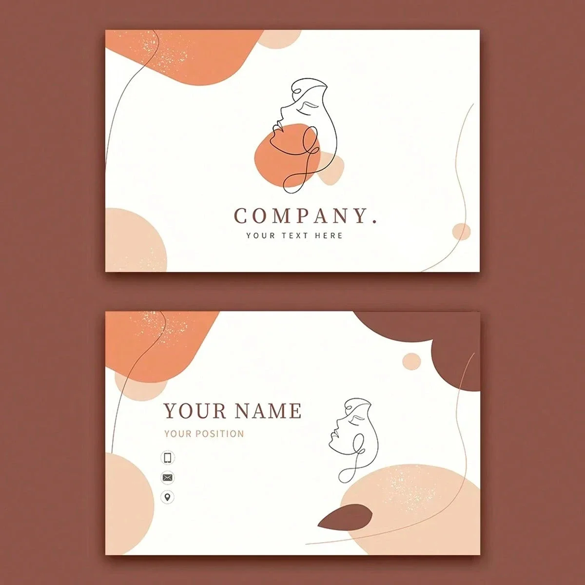 60 قطعة من بطاقات العمل المخصصة - بطاقات شخصية مع شعار مخصص ونص تسليم سريع في جميع أنحاء العالم #2