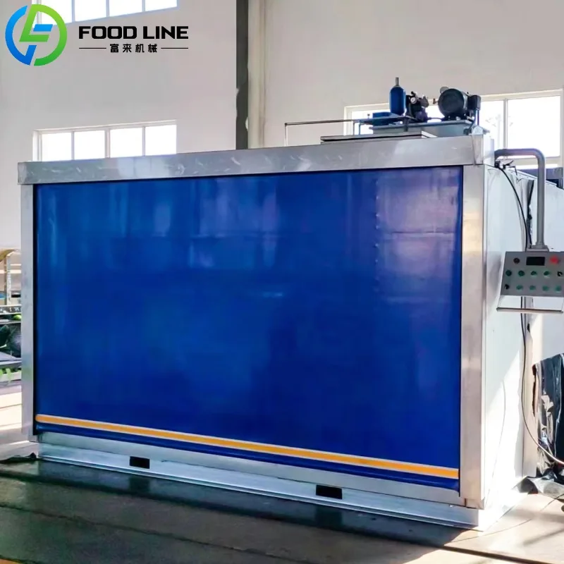 Tunnel Style IQF Freezer Commercial Individual Quick Freezing Machine for Seafood and Berries