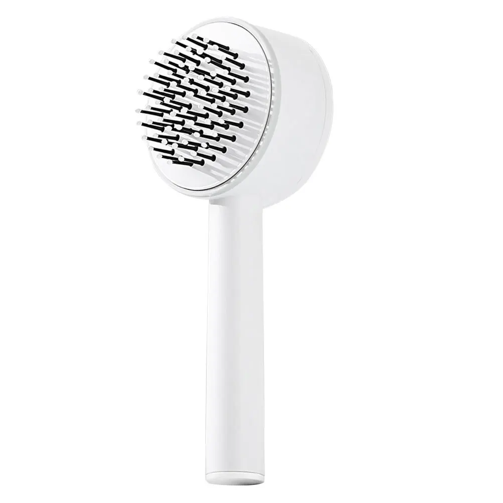 

Massage Bag Comb Detangle Hair Brush White Female Hairdressing Combs Tpr Female Hairdressing Combs Scalp Massagers Gifts