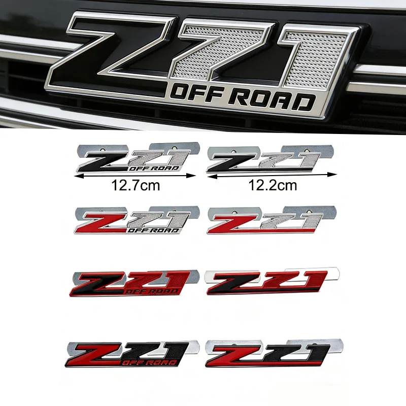 

3D Metal Z71 Decoration For Off-road Vehicles Chevrolet Suburban, Tahoe, Traverse Grille Modification Accessories
