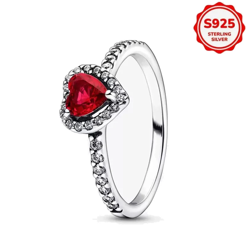 Women's S925 Silver Stackable Sun Moon Star Butterfly Ring Set