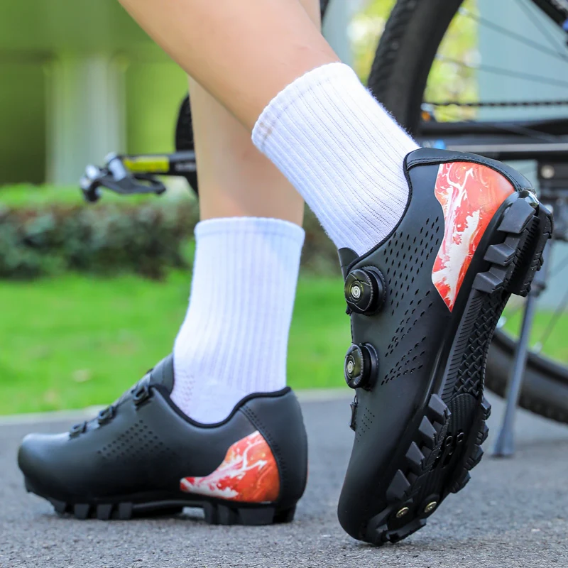 

Unisex Mtb Shoes Zapatillas Ciclismo Mtb Men Cycling Sneaker Shoes with Men Cleat Road Mountain Bike Racing Women Bicycle Spd