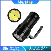 Wurkkos DL06 Dive Flashlight 3*21700 High Power Rechargeable LED Flashlight 15000LM 6*XHP50.2 External Battery IPX8
