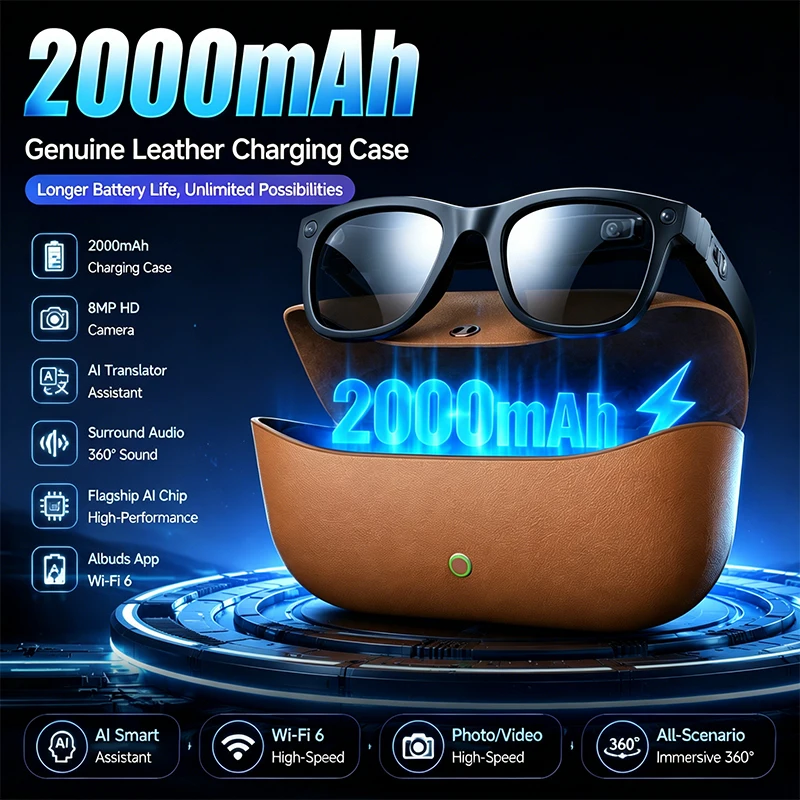 nuevas-gafas-inteligentes-con-ia-2026-camara-hd-de-800w-compartimento-de-carga-de-cuero-de-2000mah-asistente-de-idiomas-con-ia