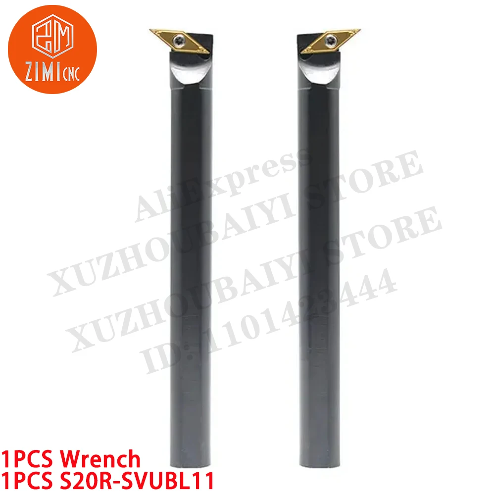 1 قطعة S20R-SVUBL11 مخرطة CNC داخلية تحول حامل أداة ل VBMT11 إدراجات كربيد أداة CNC مخرطة معدنية ميكانيكي أداة قطع