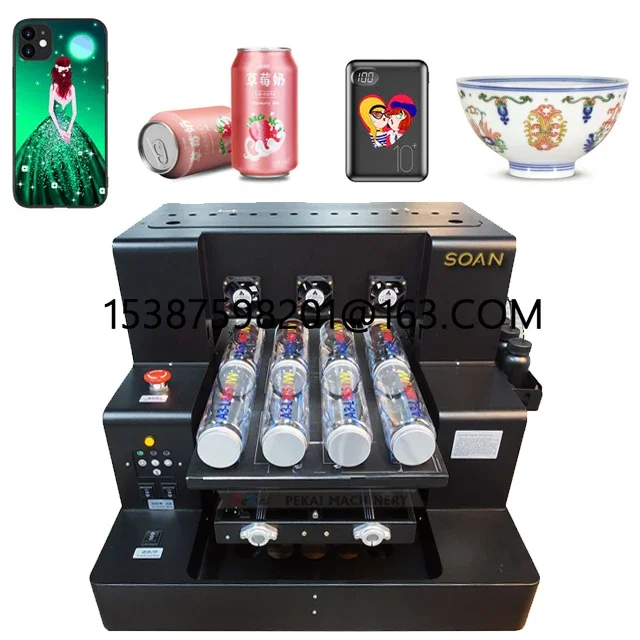 Impresora A3 UV dtf Printer Machine For Any Irregularly Shaped Cup Bottle With UV dtf Printer Film Transfer