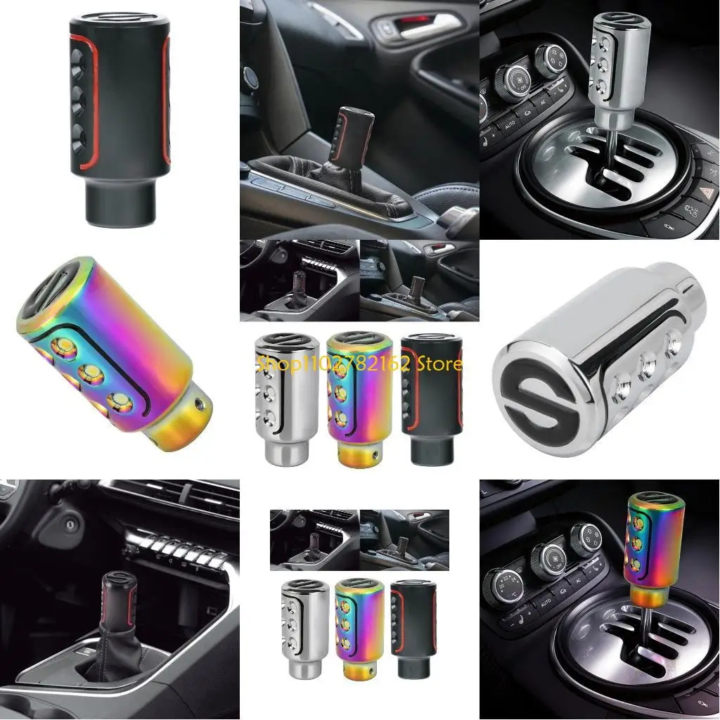 

547B Автомобильная стильная ручка переключения передач, рычаг переключения передач, головка переключения передач для ручной для