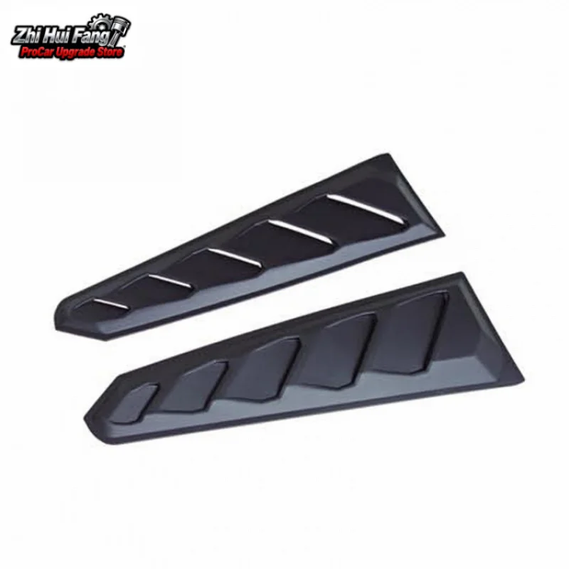 Suitable for Chevrolet Camaro Sixth Generation Modified Rear Window Louver Two-Piece Glass Air Vent Decoration Modification