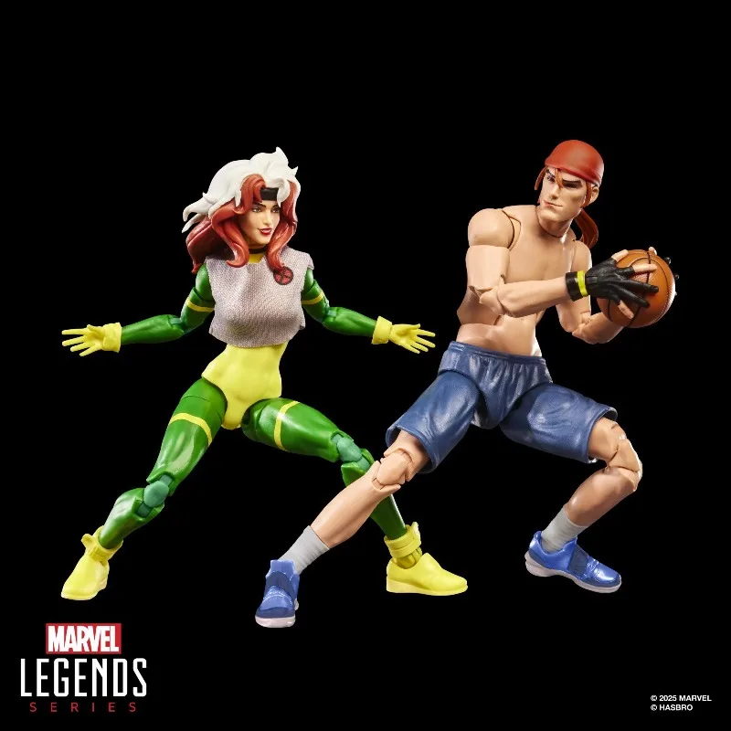 【In Stock】Hasbro Marvel Legends 97X-Men Gambit Naughty 6-inch Movable Robot Doll Model Toy Collection Gift view 3