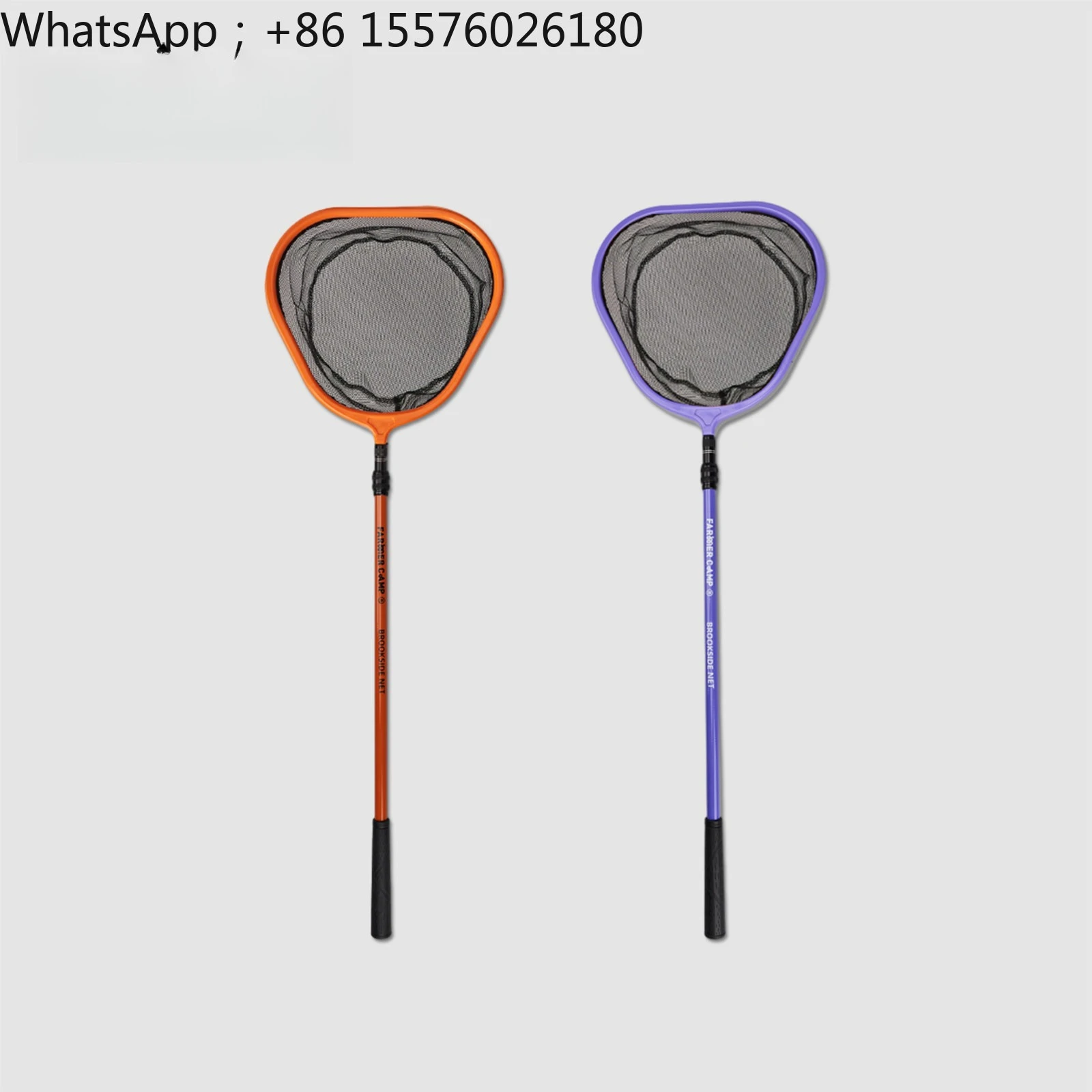 Small Object Fishing Stream Fishing Retractable Copying Net, Carbon Hard Rod Children's Wild Mining Portable Net Pocket