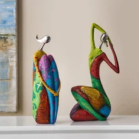 Modern Art Figurine Desk Decoration - Nordic Style Creative Abstract Home Decoration 3