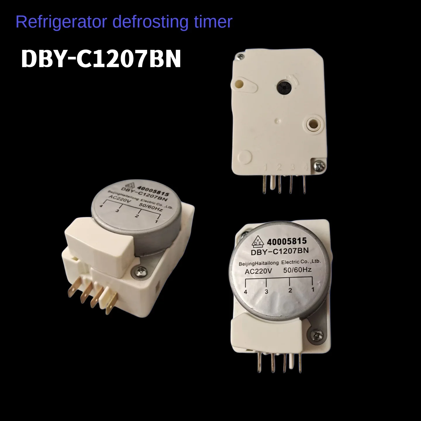 1PC for Galanz Refrigerator Defrost Timer BCD-210W DBY-C1207BN Defrost Control Starter