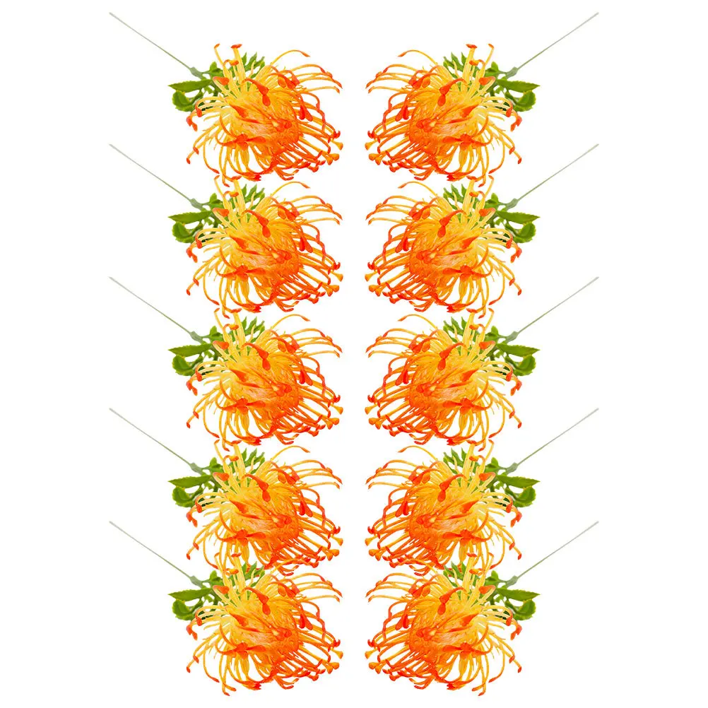 

10Pcs Artificial Flower Real Touch Stems Perfect for Wedding Party Home Decoration Floral Arrangement Bouquet