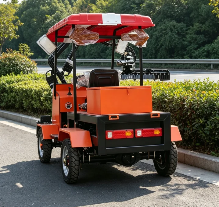 Automatic Hedge Trimmer Robot with Smart Navigation for Maintaining Large Garden Hedges