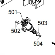 Suitable for Philipss coffees machines EP2121 2124 2136 3146 5144 brewings heads, sealings rings accessories