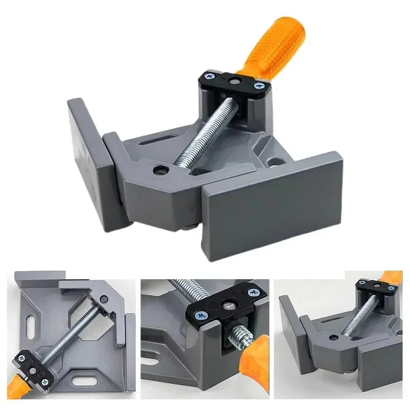 90 ° right angle clip fast fixed woodworking picture frame clip multi-function positioning fastener orange 270mm